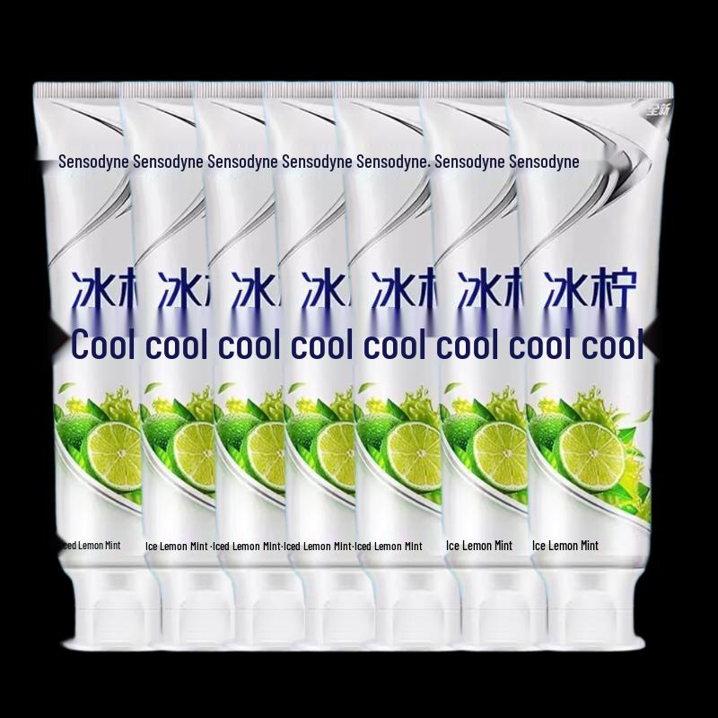 Lengsuanling Ice Lemon Cool Fresh Toothpaste Family Pack