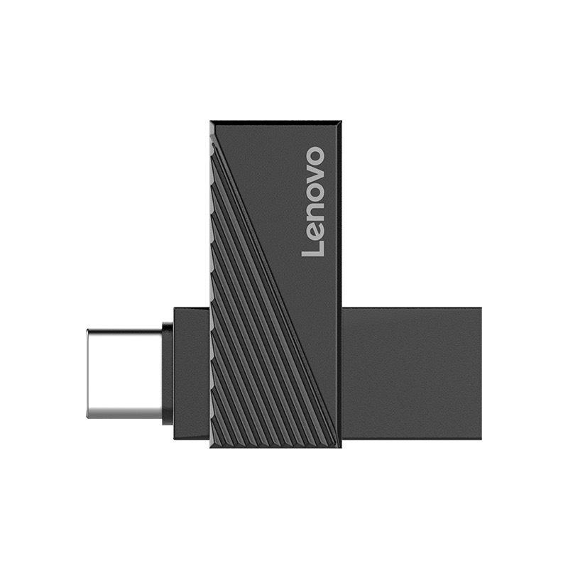 Lenovo Dual-Use USB Flash Drive: 32GB, 64GB, 128GB - Ideal Wedding Gift, High-Speed, Large Capacity for Phones & Computers.