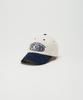 Teulaepighamoni Corduroy Round Logo Deep-Fit Ballcap_Navy