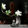 Neue chinesische kreative Vase Keramik Dekoration Home Study Schreibtisch antiken Rahmen dekorative Kunst und Handwerk Bonsai Dekoration