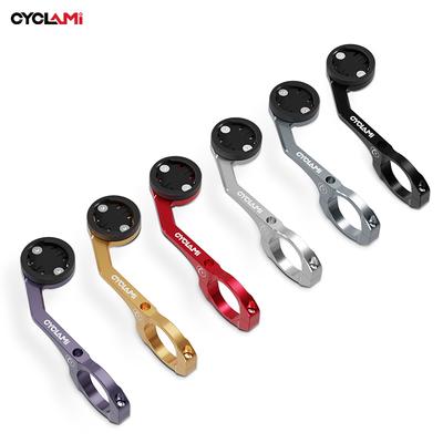 CYCLAMI Aluminiumlegierung Doppelseitige Fahrradcomputerhalterung MTB Road GPS Scheinwerferhalter Halterung Für GARMIN XOSS IGPSPORT Fahrrad