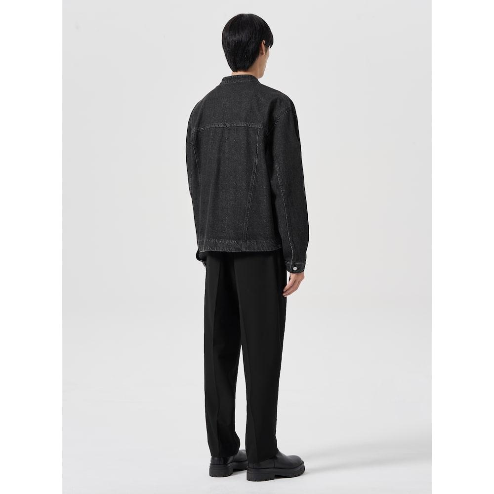 8seconds [4Way Steretch] Tapered Banding Slacks Black (424821Ly45)
