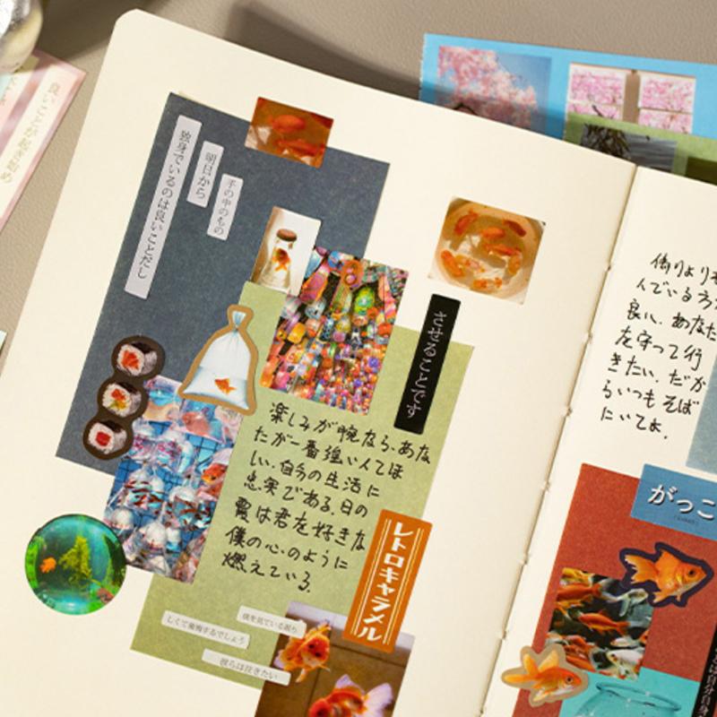 20 Sheets Limited Time Series Decorative Handmade Scrapbooking Material Diary Album Craft Supplies Die Cut Stickers Book
