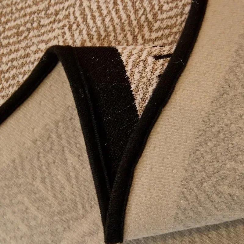 1pcs Wave Shape Chenille Sofa Cover Modern Durable Straight Row Seat Cushion Living Room Dustproof Non Slip Furniture Towel