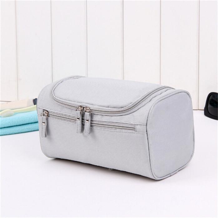 Multifunctional Hanging Zipper Travel Cosmetic Bag Storage Pouch Large Capacity Organizer