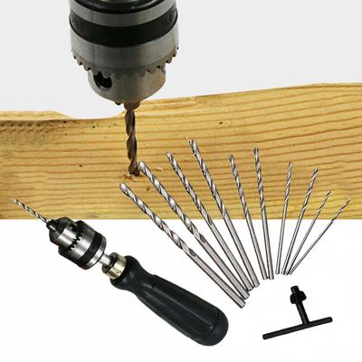 Hand Drill Aluminum Alloy Drill Bit Drill Chuck Set