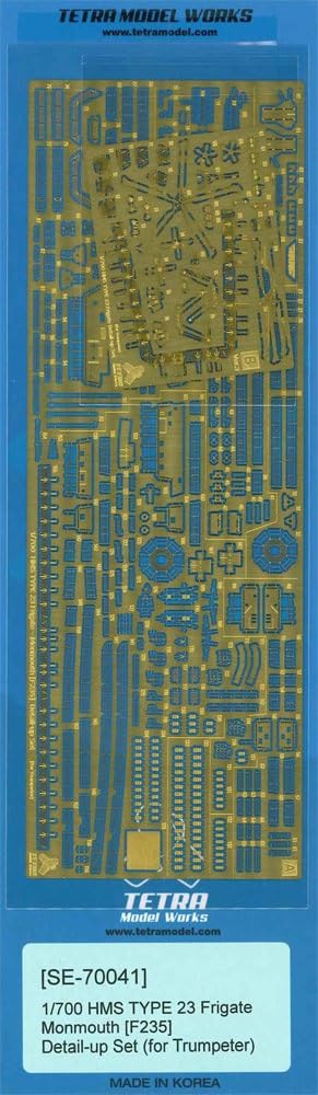 

Tetra Model SE Series British Type 23 Frigate HMS Monmouth F235 Plastic Model Parts SE7041 1/700 (TR Model)