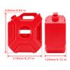 3L Öl-Benzinbehälter Antistatische Jerry Can Kraftstofftank Rot Für Touring Abenteuer
