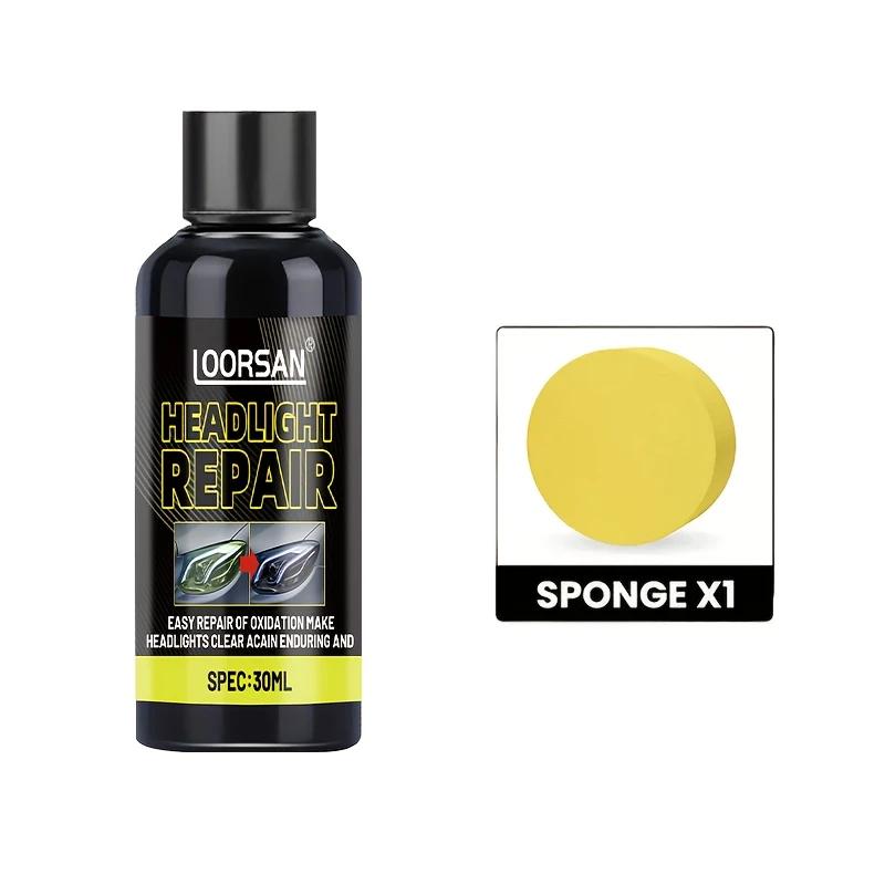 Headlight Repair Paste-no Polishing, Brightening,removing Scratches and Yellowing,keeping Car Headlights Shining for a Long Time