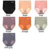 1 pezzo Shapewear Mutandine da donna Controllo della pancia Intimo Senza cuciture Seta del ghiaccio Vita alta Dimagrante sexy