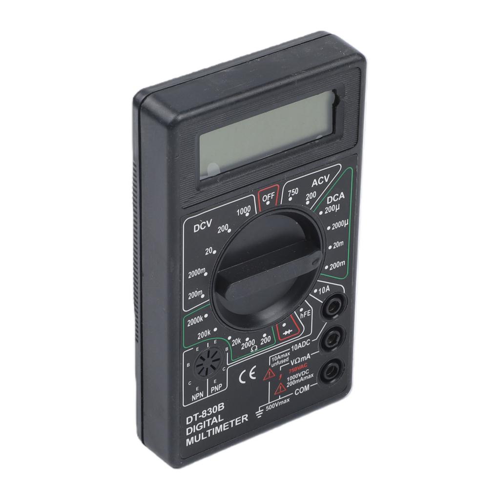 Digital Multimeter Handheld Voltmeter ABS Plastic Housing
