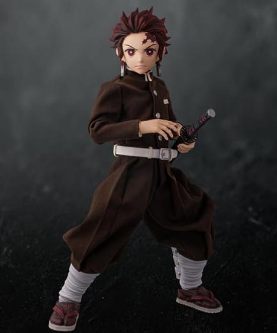 scale action figure of Tanjiro Kamado from the anime Kimetsu no 1/6 "Demon Slayer Yaiba"