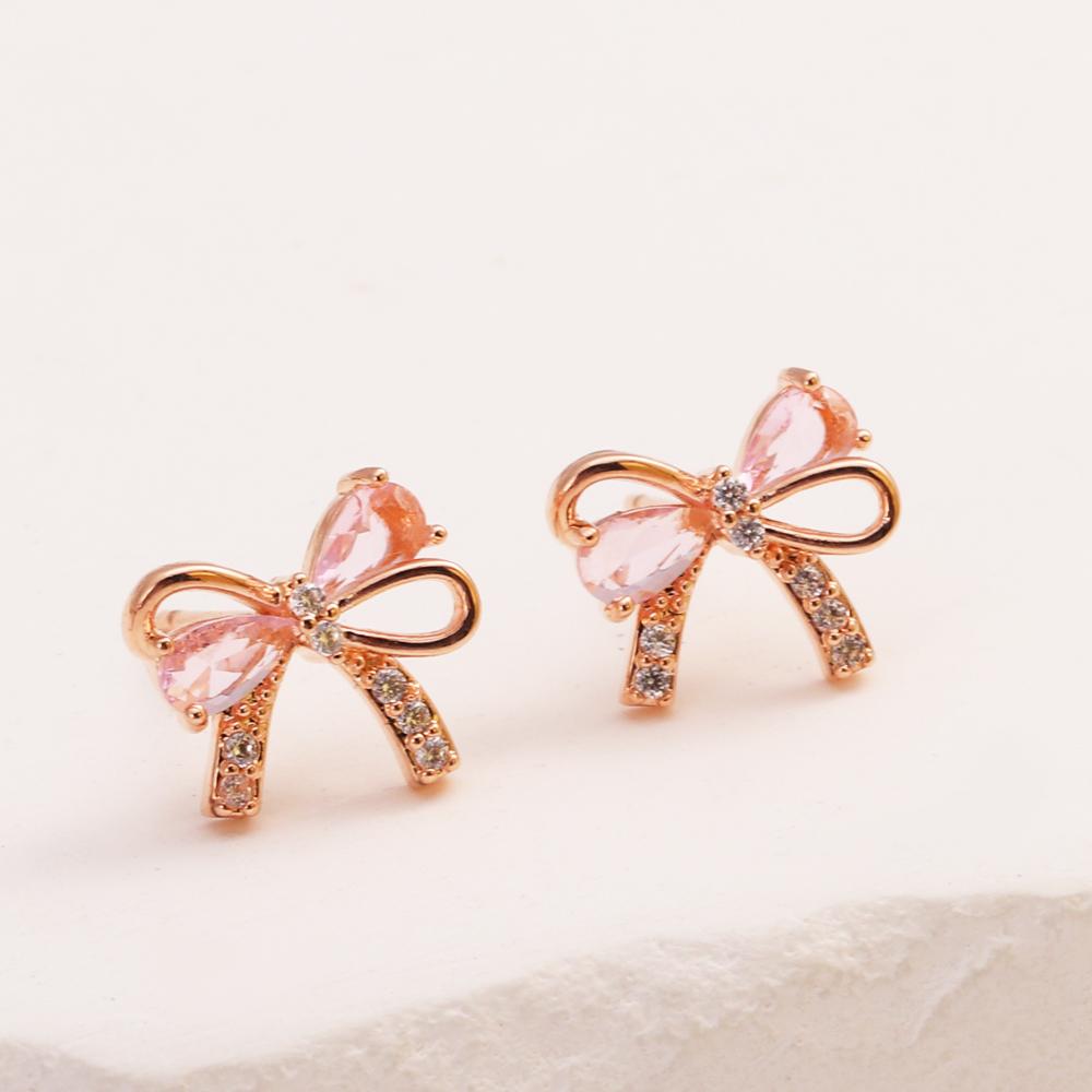 Instagram Style Cute and Sweet Bracelet Love Zircon Butterfly Festival Bracelet Women's Valentine's Day Gift Jewelry