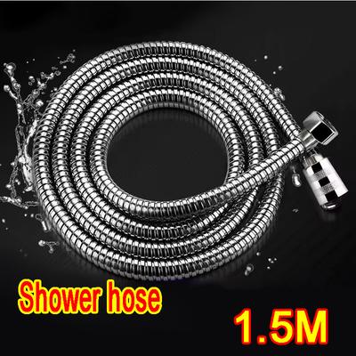Bathroom Shower Hose Stainless Steel Flexible Shower Hose Tube Pipe for Bathroom Accessories High Strength Hot and Cold Hose