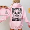 New Halloween Skull Print Hooded Sweatshirt - Women's Trendy Autumn/Winter Long Sleeve Top