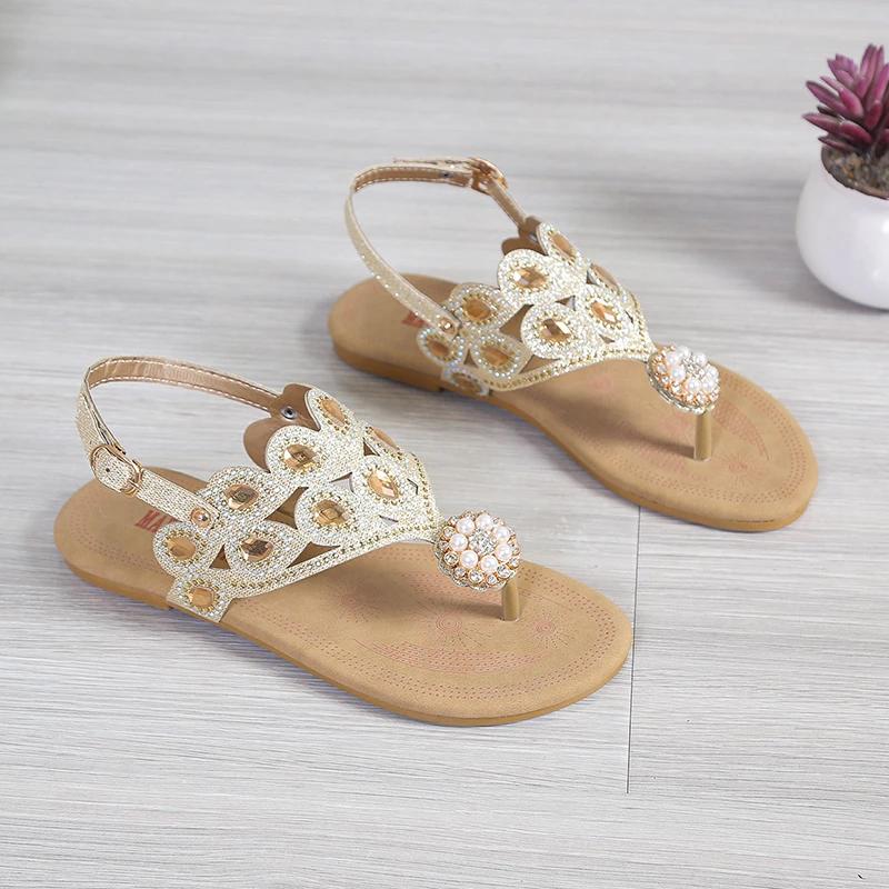 Fashion Casual Flat with Flip Flops Woman Shoes 2025 Summer Women Slippers Design Open-toe Flat Women's Beach Sandals/Slippers Outdoor