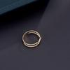 Minimalist S925 Sterling Silver Diamond Index Finger Ring for Women