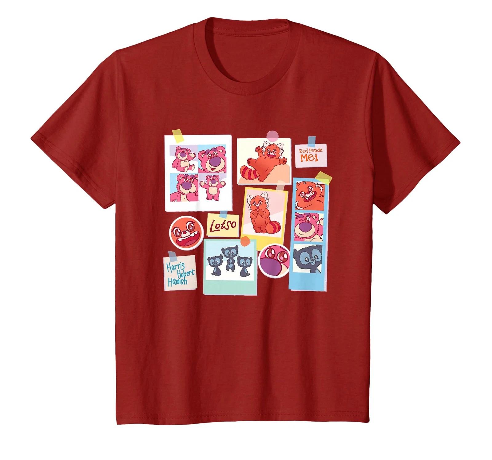 Disney & Pixar Lotso May Bear Triplets Fluffy And Cute Photo T-Shirt_ L