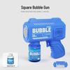 Little Yellow Duck Handheld Automatic Bubble Machine - Electric Light-Up Toy for Kids