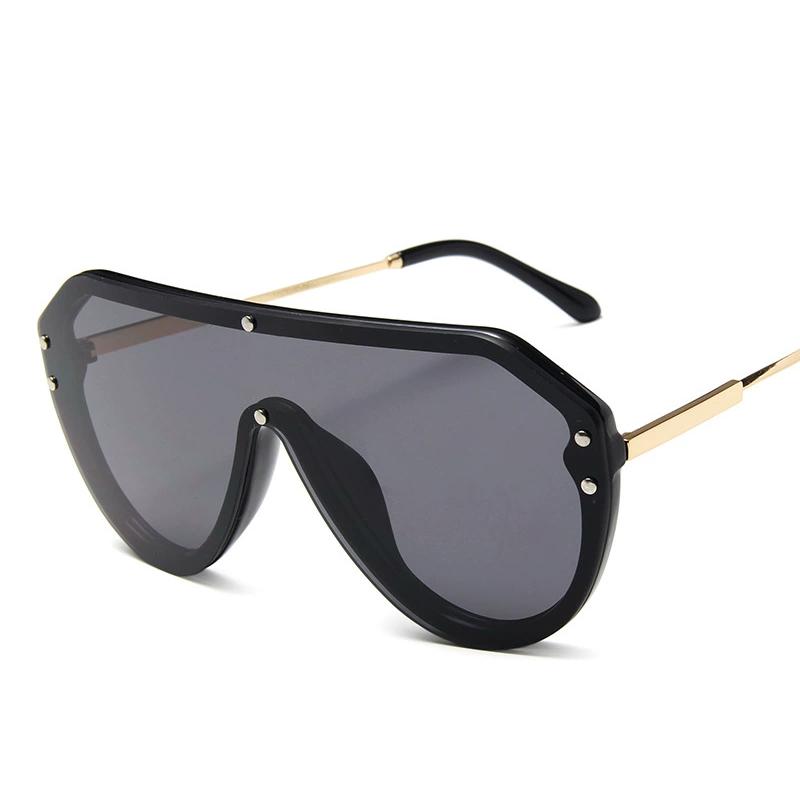 

Классические большие солнцезащитные очки женские цельные очки унисекс большая оправа для путешествий и отпуска солнцезащитные очки