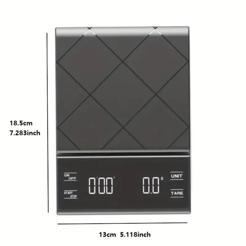 3kg/0.1g Digital Food Scale Oz/Ib/g Kitchen Food Scale New Coffee Scale  Kitchen Gadgets