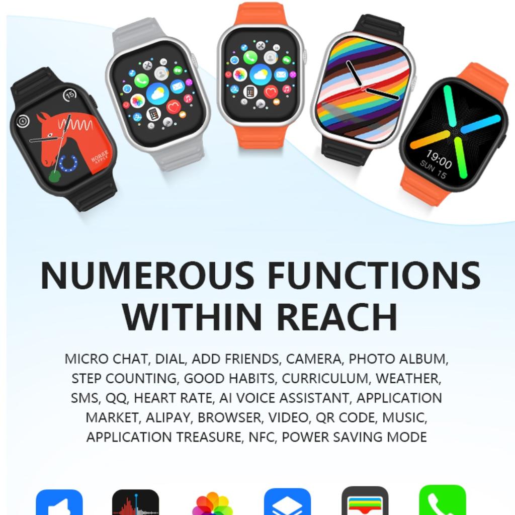 Chytré hodinky Rainbuvvy B18 4G 2GB RAM 16GB ROM AMOLED Super HD Celá obrazovka 2MP kamera Vodotěsnost IP67 Monitorování srdeční frekvence Dlouhá výdrž Běžné hodinky