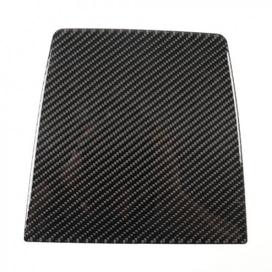 Carbon Fiber Center Console Storage Panel Sticker For BMW X1 U11 -24