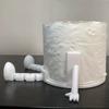 Simple Toilet Paper Holder Reusable Towel Roll Rack Tissue Towel Roll Dispenser  Home Decoration
