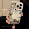 Foodie Cat Stand for 16ProMax for Apple 15 Phone Case for IPhone17 Hand Strap 12 Cute 11 Mirror