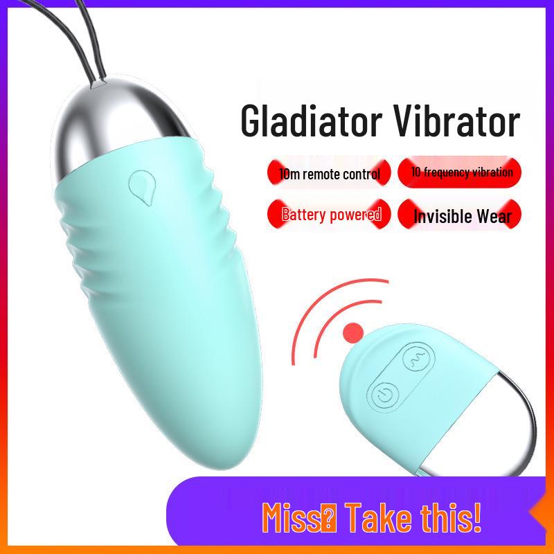 Comejoy Gladiator Wireless Remote Vibrating Egg - Variable Frequency Wearable Vibrator for Women