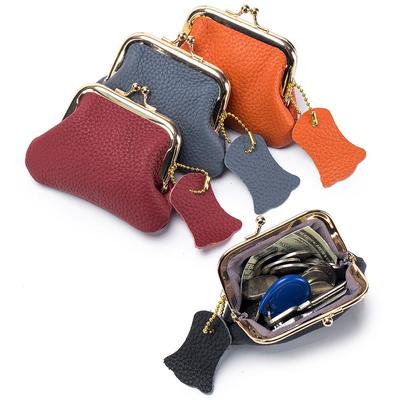 Portofel Retro din Piele Naturală pentru Femei - Stil European și American, Mini Plic din Piele de Vacă