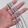 Dark Gray 4-5mm Teardrop AK Baroque Pearls: Natural Freshwater Beads for DIY Jewelry