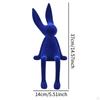 Figurine Iepuraș pentru Expunere Sculptură Animal Raft Birou