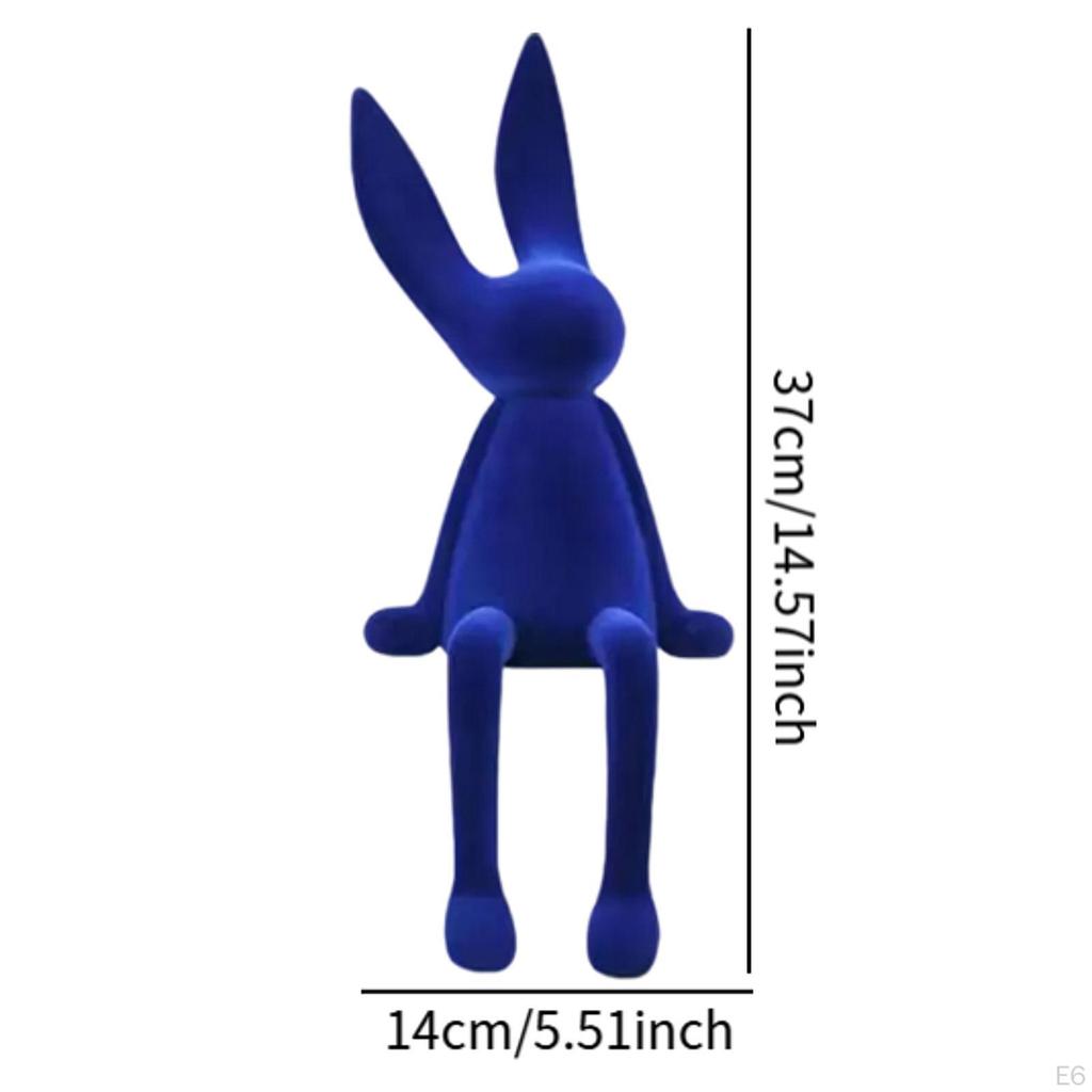 Figurine Iepuraș pentru Expunere Sculptură Animal Raft Birou
