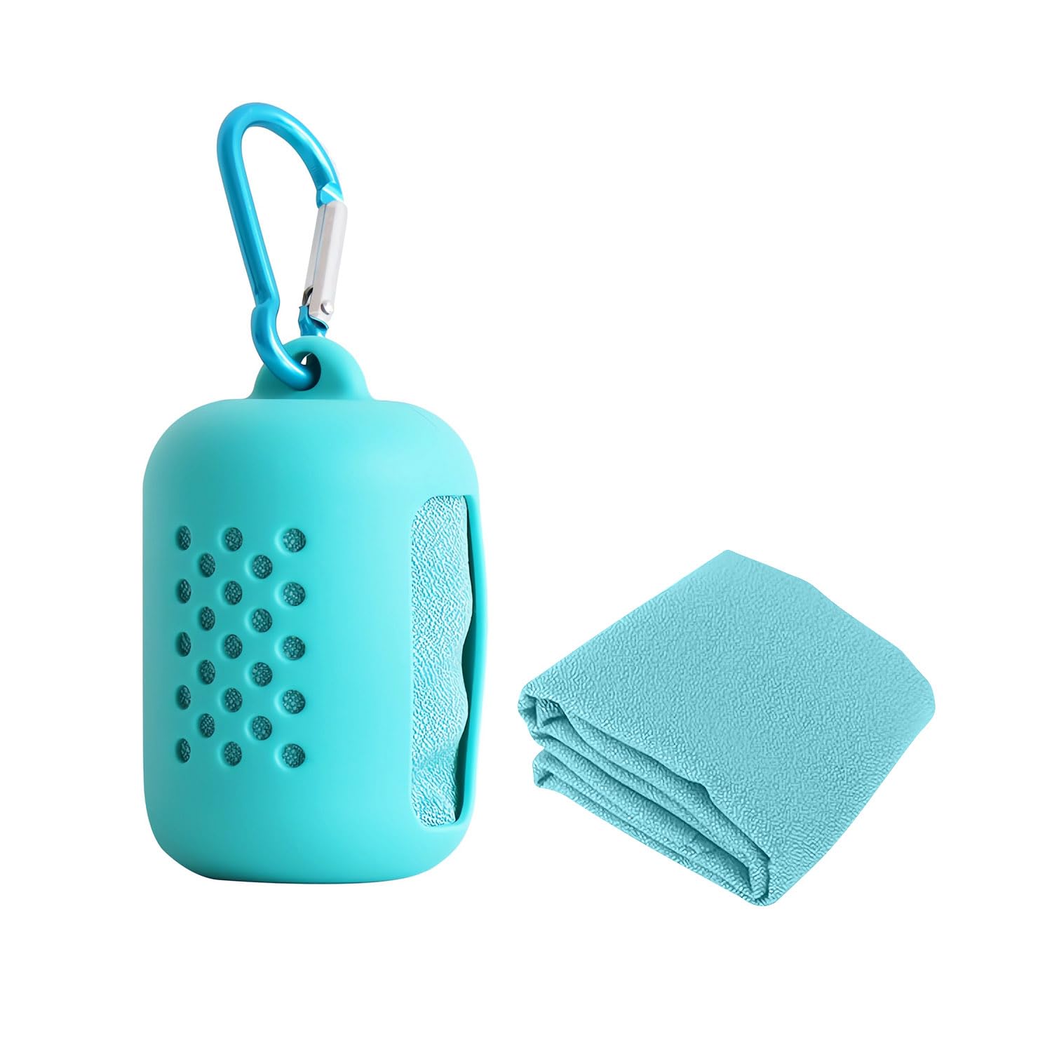 

Охлаждающий спортивный охлаждающий быстросохнущий супер долгий охлаждающий охлаждение шеи солнечный ожог горный многоразовый силиконовый рукав легкий и удобный для переноски x 30 см полотенце, синий