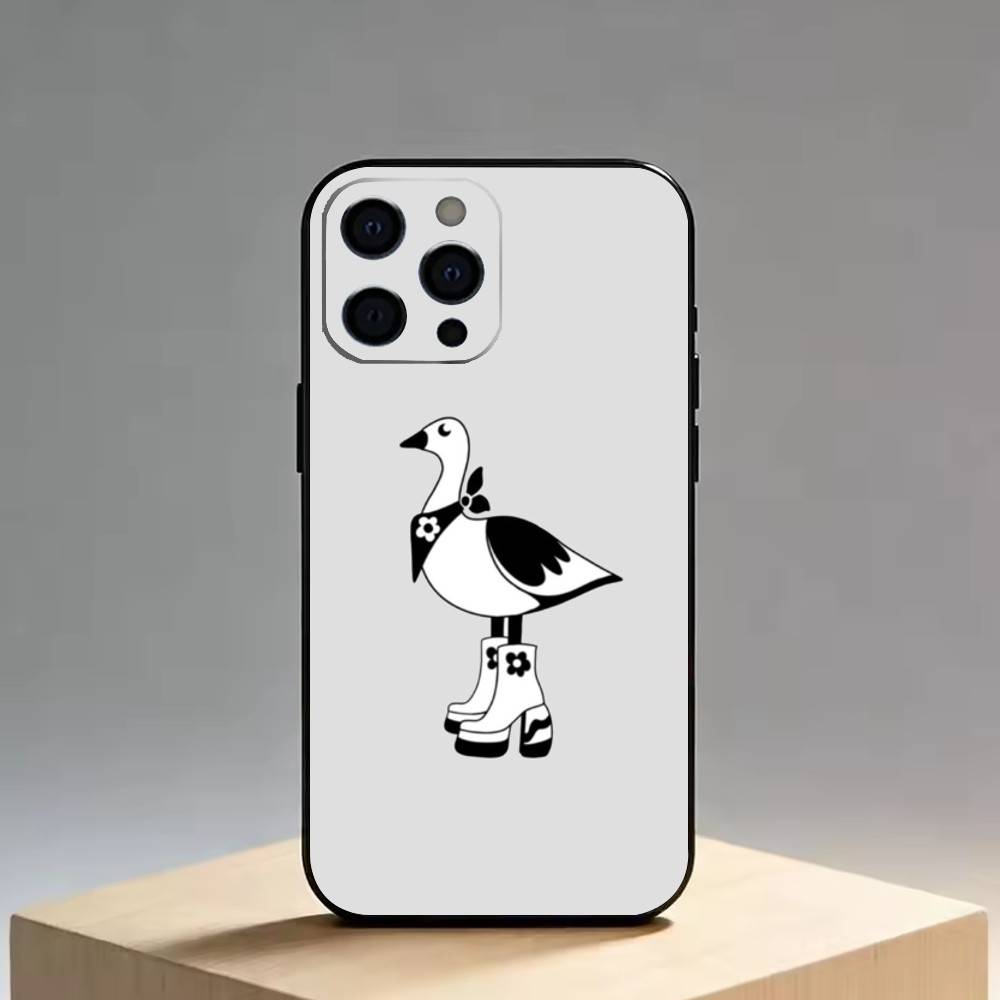 

The animal wearing shoes drawn Phone Case Silicone Soft For IPhone 17 16 15 14 13 12 11 X XR Plus Pro Max Plus iPhone14Pro