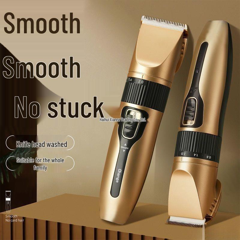 High-Power Silent Electric Hair Clipper for Barber Shop & Home Use