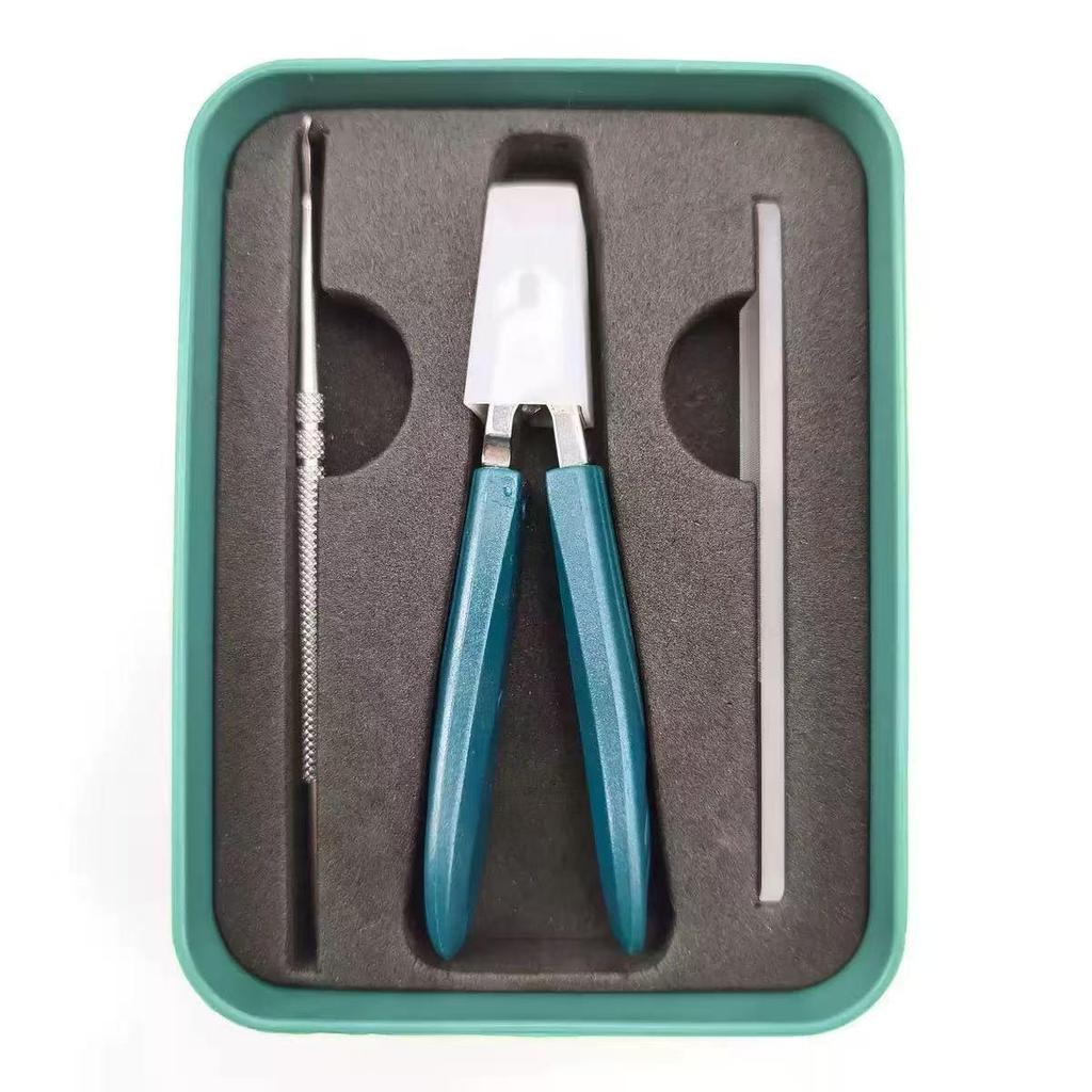 Anti-Splash Slanted Edge Nail Clipper with Pointed Tip for Ingrown Nails - Large Size Household Trimmer