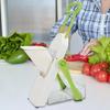 Vegetable Chopper Mandoline Slicer, Potato Chipper, Adjustable Kitchen Potatoes
