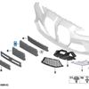 BMW 3 Series G80 Front License Plate Holder - 51118069434