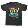 New Unisex 1964 Music Cassette T Shirt Oversize Printed Casual Tee Shirt Casual Short Sleeve Vintage Couples TShirt