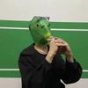 1pc Green Fish Head Funny Cosplay Half Fishman Mask,Funny Mask,Animal Mask,HeadgearDisguise Cosplay,Green Head Monster for party