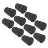 12Pcs Rubber Trekking Pole Tip Protectors Outdoor Trekking Pole Foot Cover  Outdoor Trekking