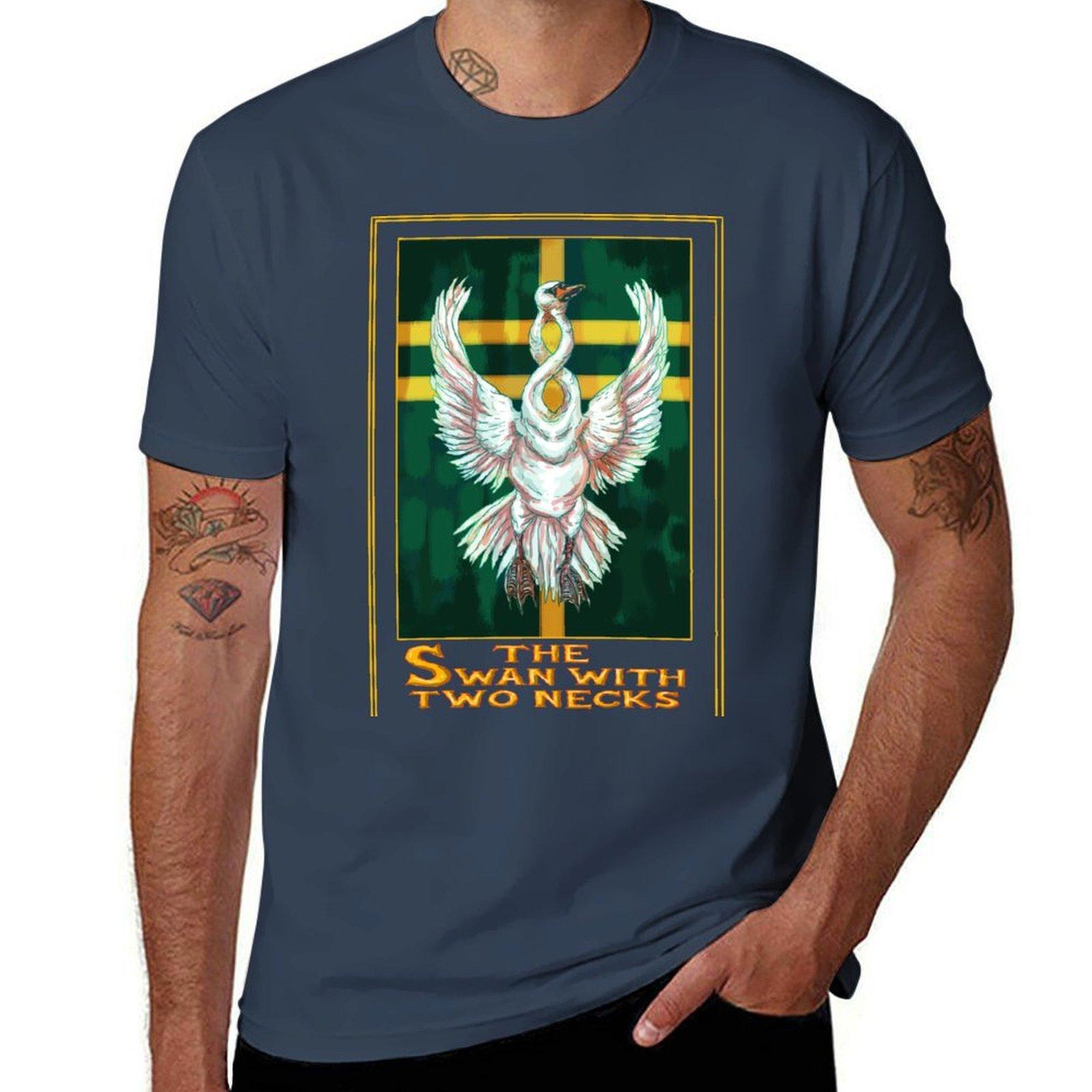 

THE SWAN WITH TWO NECKS TShirt Moisture Control Sports Tee S