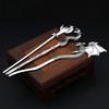 Vintage Nordic Vikings Lunar Phase Sword Hairpins Fashion Punk Viking Animal Hair Stick For Women Men Amulet Jewelry