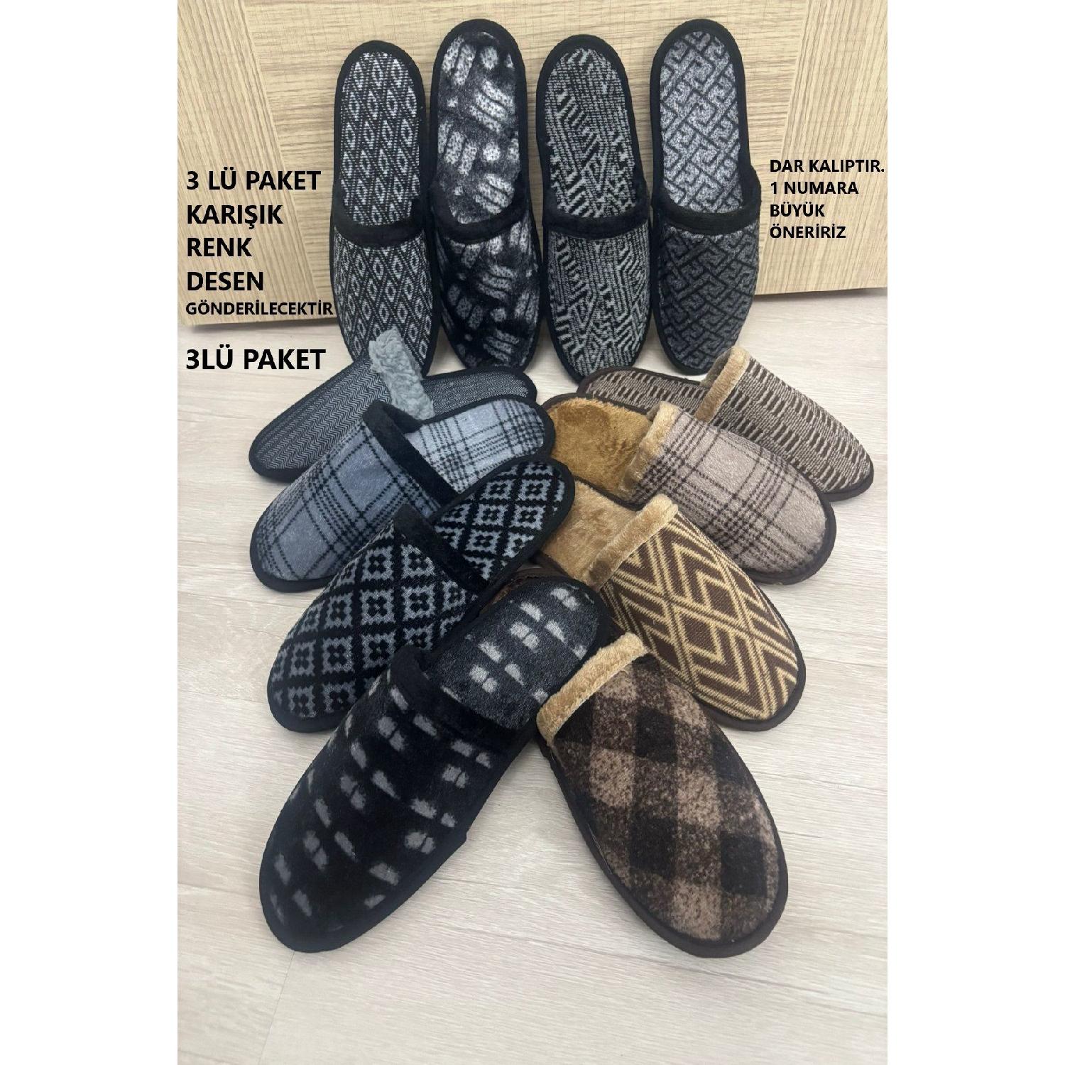 

3-piece Men s Home Slippers Guest Slippers Dowry Slippers Groom s Bundle Slippers Cheap Slippers 41