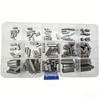140pcs Carbon Steel Square Parallel Keys 3-6mm Size Range Round End Flat Keys  Machinery Repair