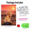 Disney Pearl Painting Head Lion King Themed Creative Pearl Art Painting 5D DIY Pearl Embroidery Mosaic Cross Stitch Kit Home Decor