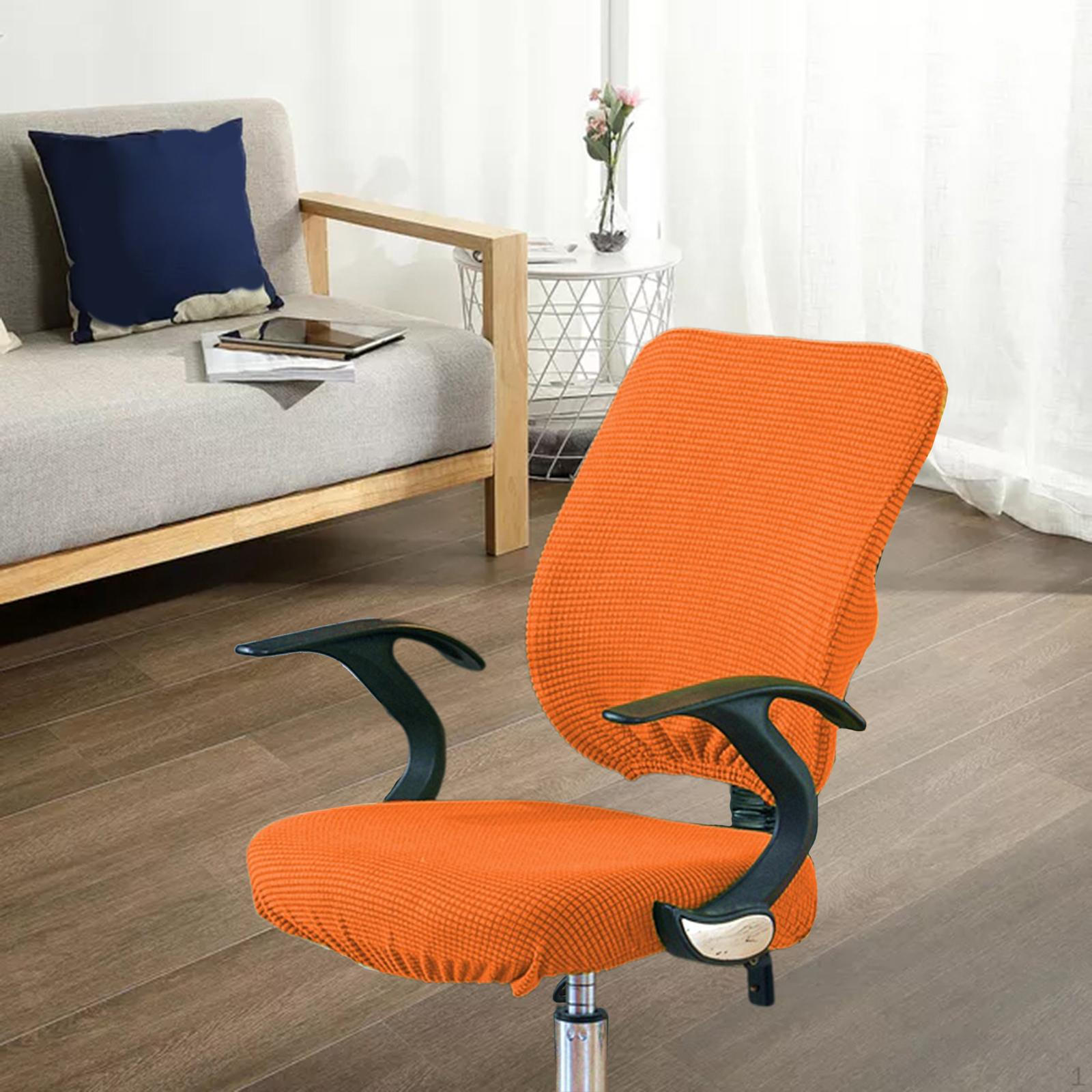 

Чехол для компьютера и офиса — жаккардовые водостойкие удобные защитные и эластичные чехлы Orange Seat Cover