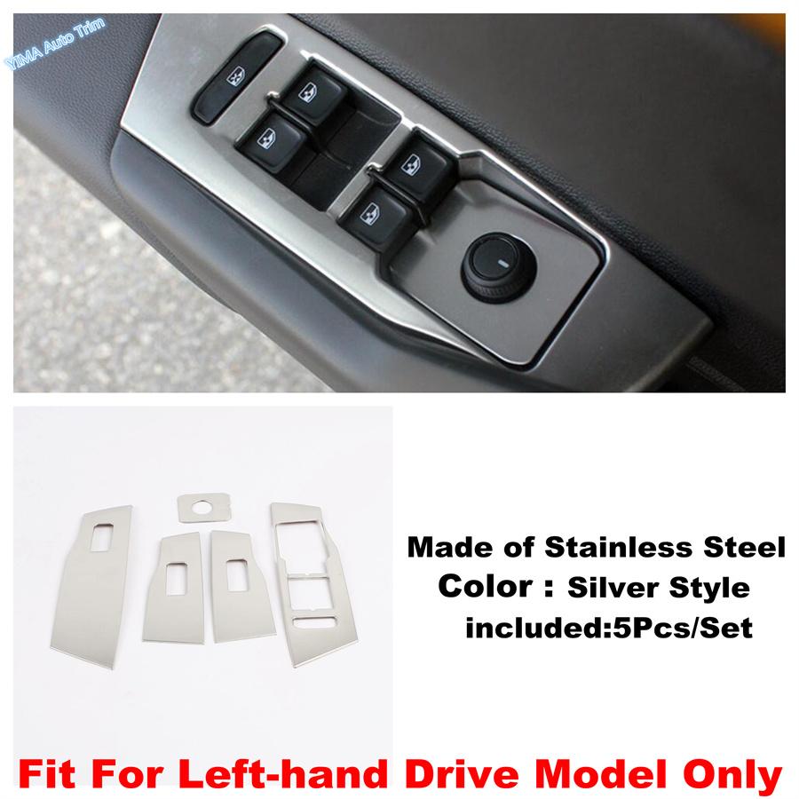 Window Switch Panel Adjust Cover Trim Stickers Strips Garnish Decoration Car Styling For VW Polo / Polo Plus